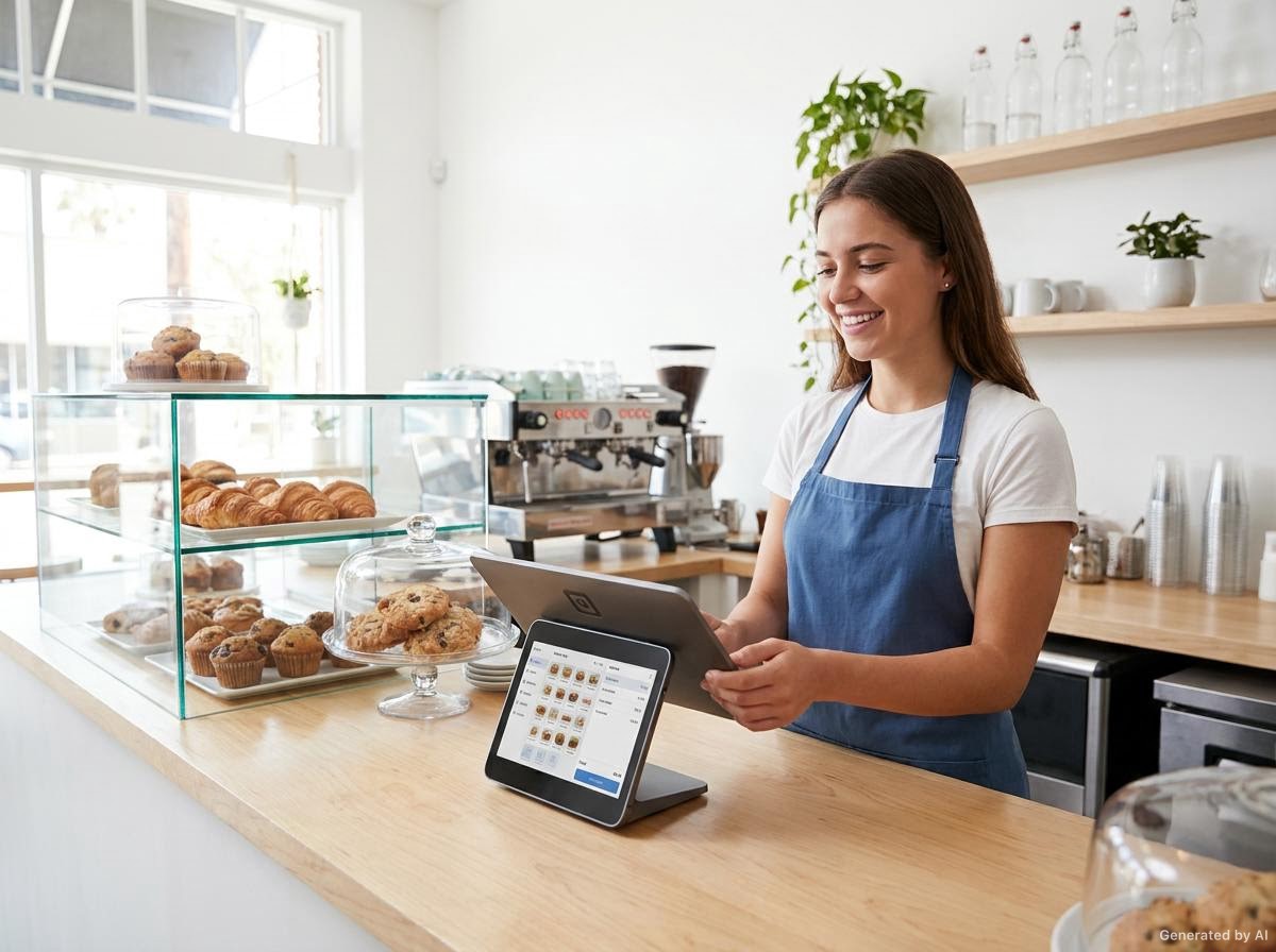 Sample kasir cafe menggunakan POS